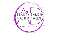 Angeles Díaz Beauty Salon Logo